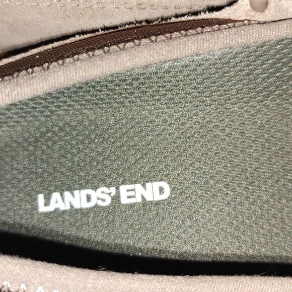 Lands End tan brown mary jane shoes  Sz 7.5 - Picture 6 of 8